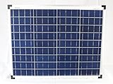 2 Jahre Herstellergarantie 50 Watt Solarmodul Polykristallin 12V Solarpanel Solarzelle 50W