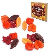 Tuitessine Fall Scented Wax Melts Pumpkin Autumn Leaves Shaped Wax Melts 4 oz Natural Soy Wax Mel...