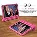 BMOUO Kids Case for Alcatel Joy Tab 8/3T 8 Tablet 2018/Alcatel A30 Tablet 8 2017, Lightweight Kid-Proof Handle Stand Case for Alcatel Joy Tab 2019/ Alcatel 3T 2018/ Alcatel A30 2017 8 - Rose