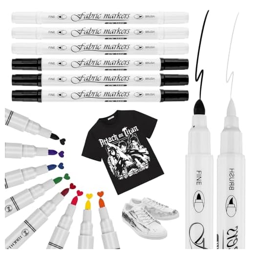 Set 14 Rotuladores Textiles Permanentes Ropa, 9 Colores Rotuladores de Tela Lavable, No Tóxica Indeleble Rotulador para Tela Textil para Camisetas, Tote Bag, Bolsas, Sombrero, Zapatos, Vaqueros