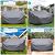 BROSYDA Patio Sofa Cover Waterproof - Heavy Duty 3-Seater Outdoor Couch Cover,600D Patio Furniture Covers with Air Vent and Handles, 78"L ×33" D×32" H, Gray