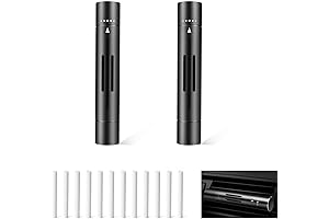 Cylindrical Diffuser Vent Clip: Car Air Freshener and Aromatherapy Scent Diffuser