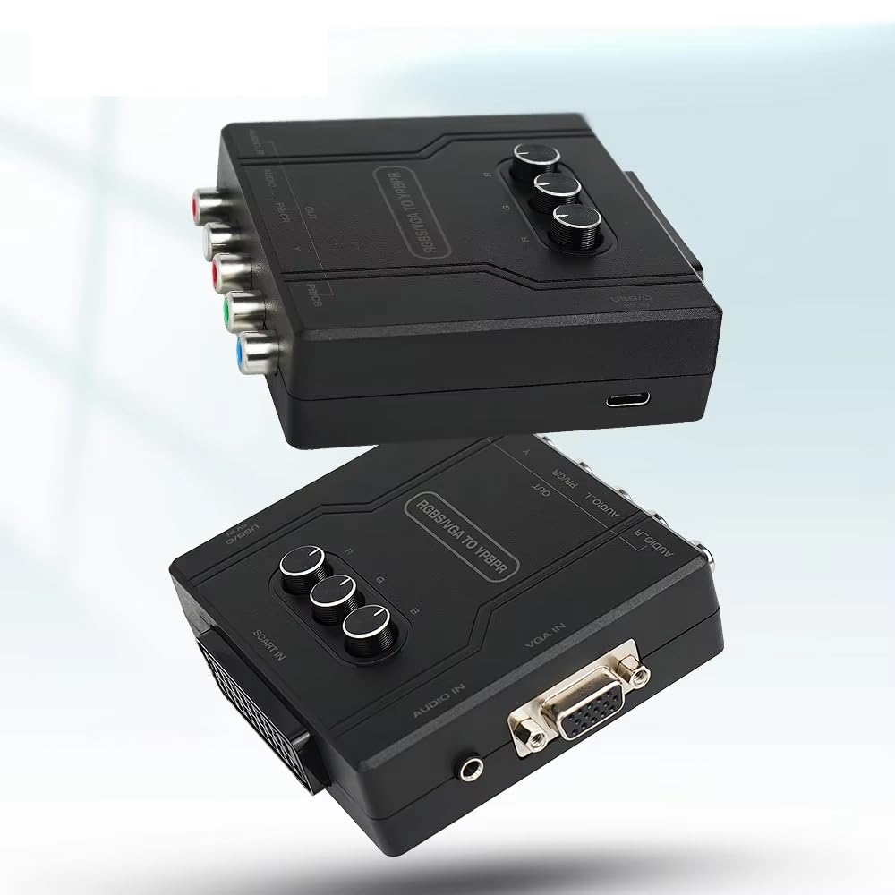 Amazon | Bitfunx RGBS VGA から YPBPR コンポーネントコンバーター