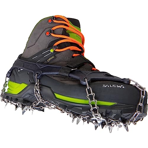 Salewa Crampones Puez Mtn Spike, Negro, L