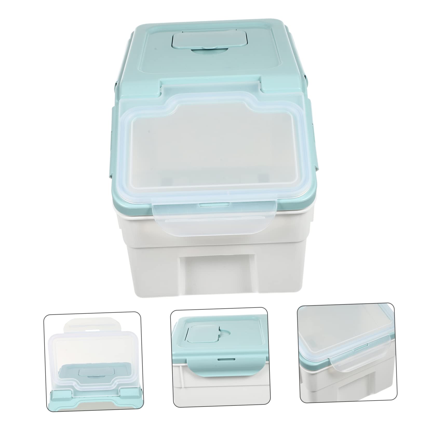 GALPADA 1Pc Sealed Pet Food Storage Container Dog Food Bucket Moisture Canister Creative Decor for Home