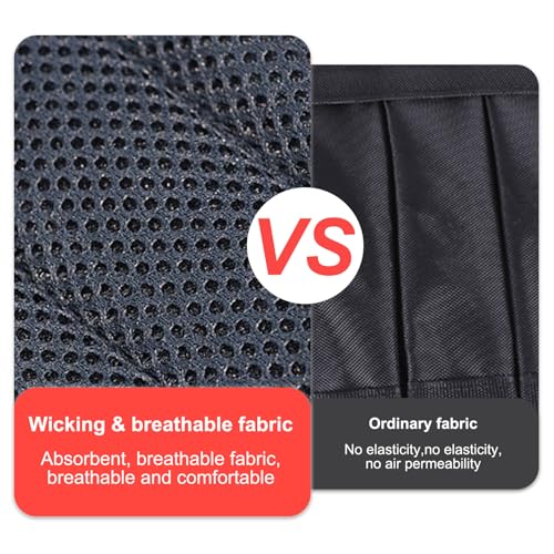 XJKLBYQ Adjustable Weighted Vest Up, Weighted Vest for Men Women UP to 35KG Breathable Shirt with 32 Weight Pocket Padded Strength Training Weight Vests, No Weights - Image 6