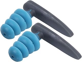 Pilipane Diving Waterproof Earplug, 2pcs Swimming Noise Cancelling Reusable Earplugs for Showering Bathing Surfing Snorkeling and Other Water Sports