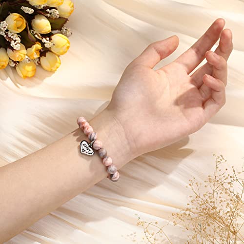 Image of MIXJOY Happy Birthday Gifts for Women, Birthday Braided Beads Bracelet Gifts for Turning Age Daughter Granddaughter Niece