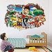 Paw Patrol - Adesivo da parete per camera dei bambini, motivo Paw Patrol