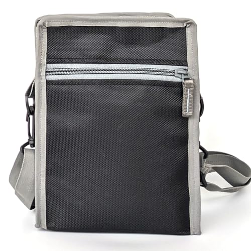 Image of Travel Crossbody Sling Bag for Man, Water-Resistant Oxford Small Shoulder Bag for Office Business, Messenger Side Bag for Passport, Mobile, Charger, Cash