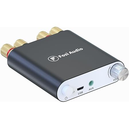 Nobsound NS-20G 200W Audio Verstärker, Mini Digitaler Leistungsverstärker mit Bluetooth 5.0 für HiFi Stereo