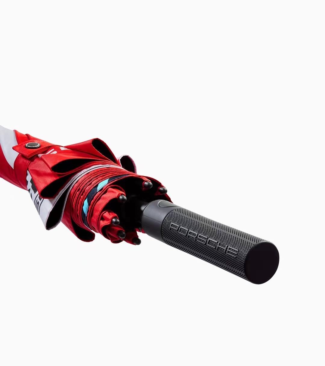 Ombrello originale PorscheDesignAccessories XL 911 Cayenne Macan Taycan Martini Racing Red Brolly per gli appassionati di Porsche, Rosso