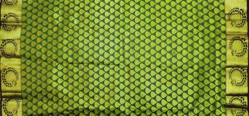 Image of VFCollections Women's Kanchipuram Silk Pure Pattu Sarees With Blouse