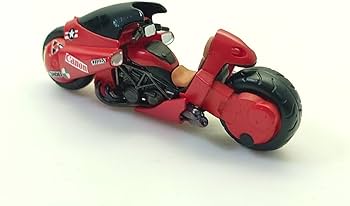 Amazon | MORE ART 1/64 アキラ 金田のバイク フィギュア AKIRA RESIN