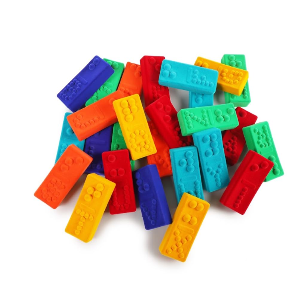 Rubbabu Alphabet Set with Braille - Excellent Sensory Teaching Blocks for Children or Adults. 26 Tiles 100% Natural Foam Rubber Embossed with Both Braille and English Letters. Learning Toy for Kids (B0CC2F8NZ6) Amazon Price History, Amazon Price Tracker