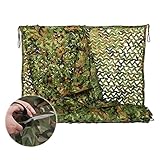 Tarnnetz bundeswehr 2x3m 2x6m 3x3m 3x4m 3x6m 4x4m 4x5m 4x6m 5x8m 10x10m, Camouflage Netz Wald Jagd Camo Tarnung Net Sichtschutz Waldlandschaft Militär Tarnnetz Dekoration Sonnenschutz ( Größe : 3x6m )