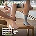 VitalSalveo Ankle Brace Compression Ankle Sleeve with Germanium and Charcoal For Plantar Fasciitis, Foot Pain, Sprained Ankles, Arthritis, Inflammation Relief,Circulation,For Men and Women,Suitable for Day and Night Use (1PC)/Medium