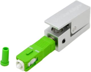 SC UPC Optic Fiber Connector Square Bare Adapter Flange Temporary Succeeded OTDR Test Coupler Optic Equipment(SC APC)