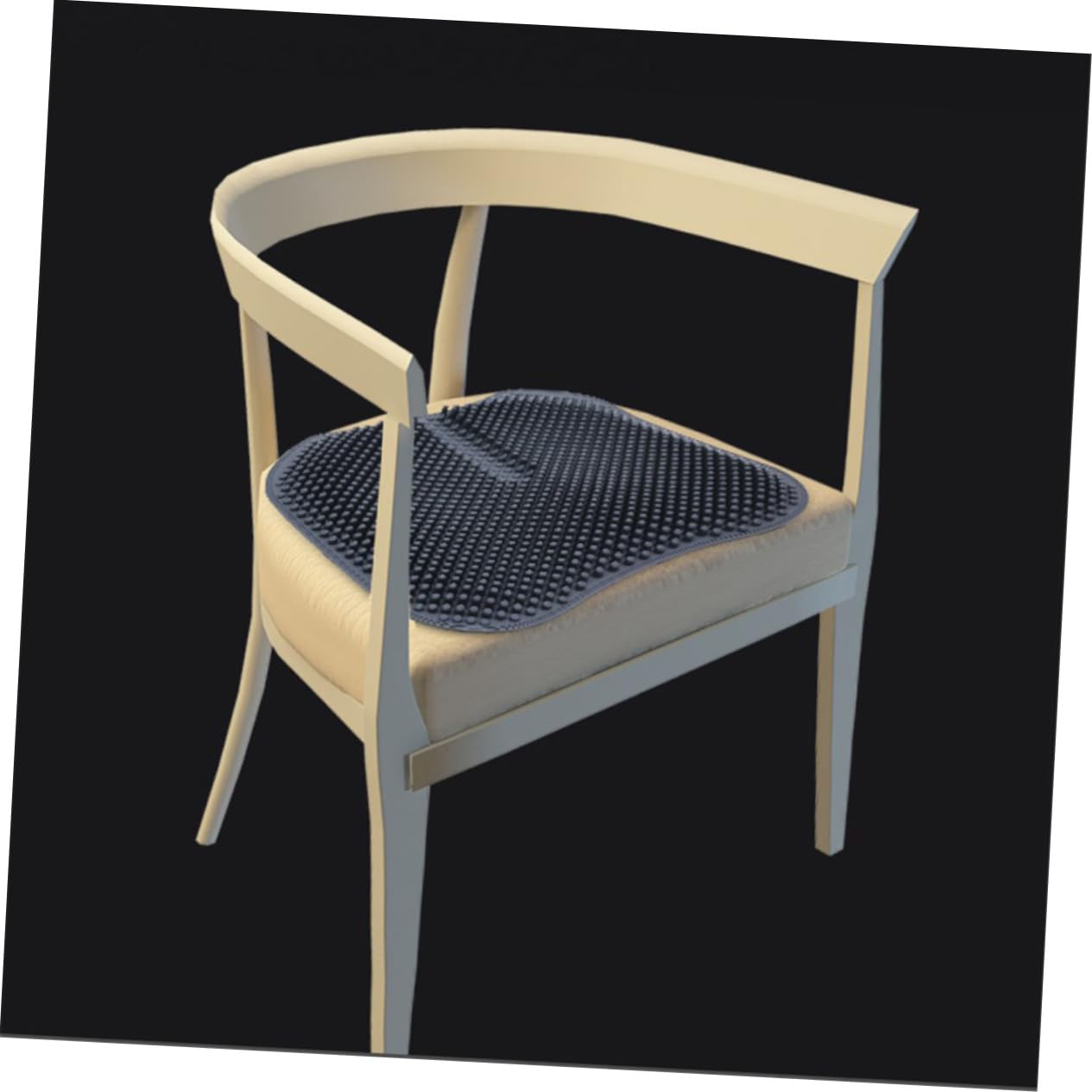 Mikinona Cuscino Massaggiante per Auto Silicone Traspirante Comodo e Antiscivolo Supporto Ergonomico per Uomo e Donna Adatto Sedili Auto Camion e Sedie