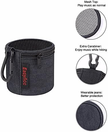 EasyAcc Speaker Case for Anker SoundCore/Betron KBS08 BPS60 Mini Bluetooth Speaker Carry Case Pouch Wireless Bluetooth Speakers Bag Portable Wear