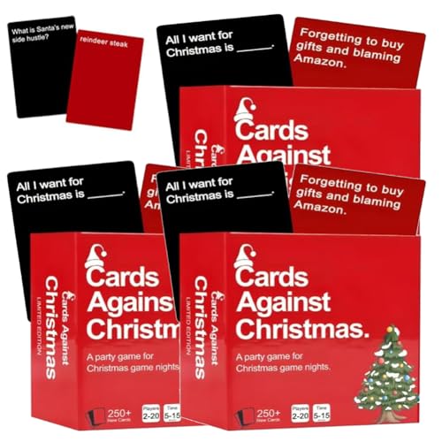 Xwehni Cards Against Christmas – Game for Christmas Nights, Hilarious
