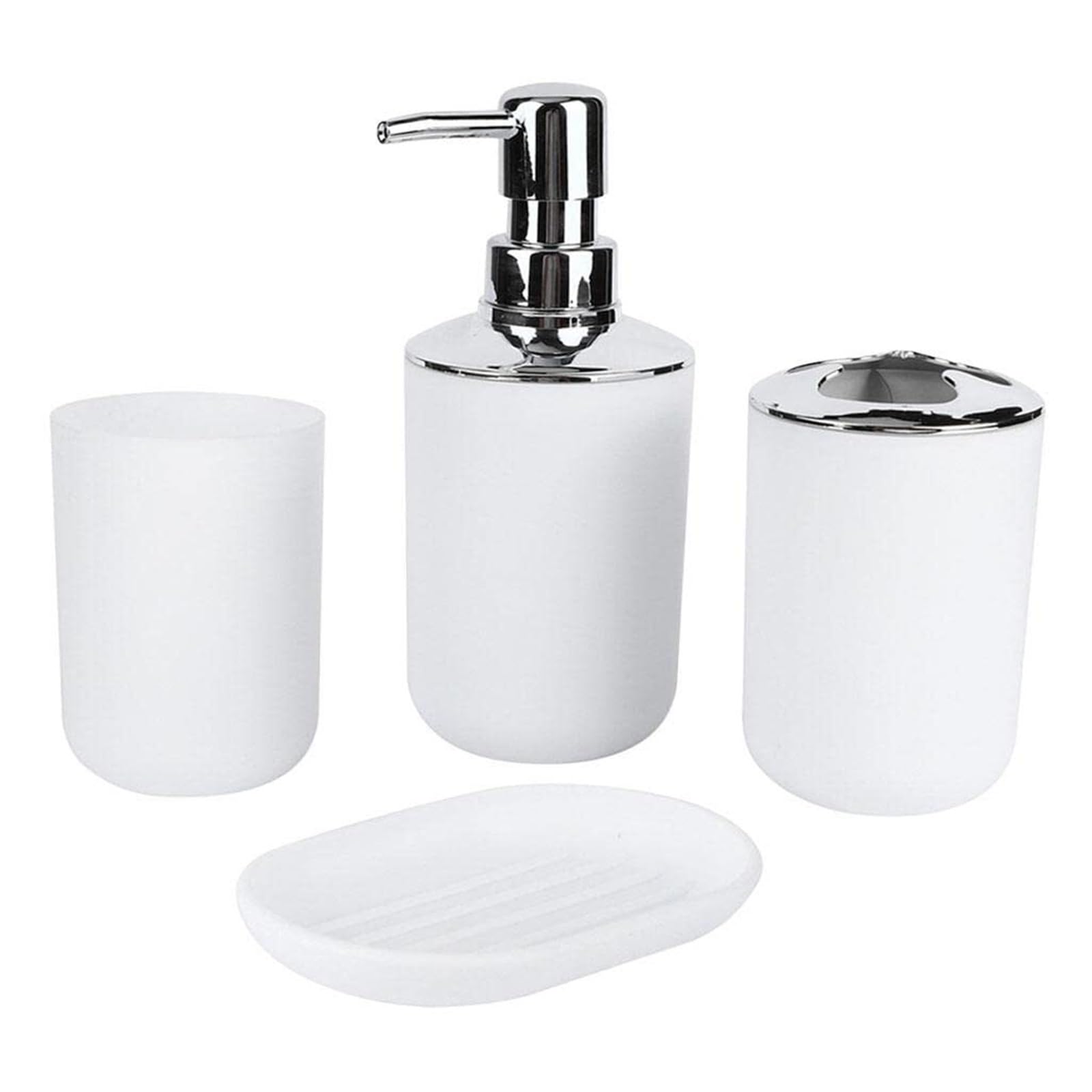 Ensemble d'accessoires de salle de bain contre le désordre du lavabo