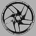 Adesivi cerchi moto Suzuki wheel strip sticker