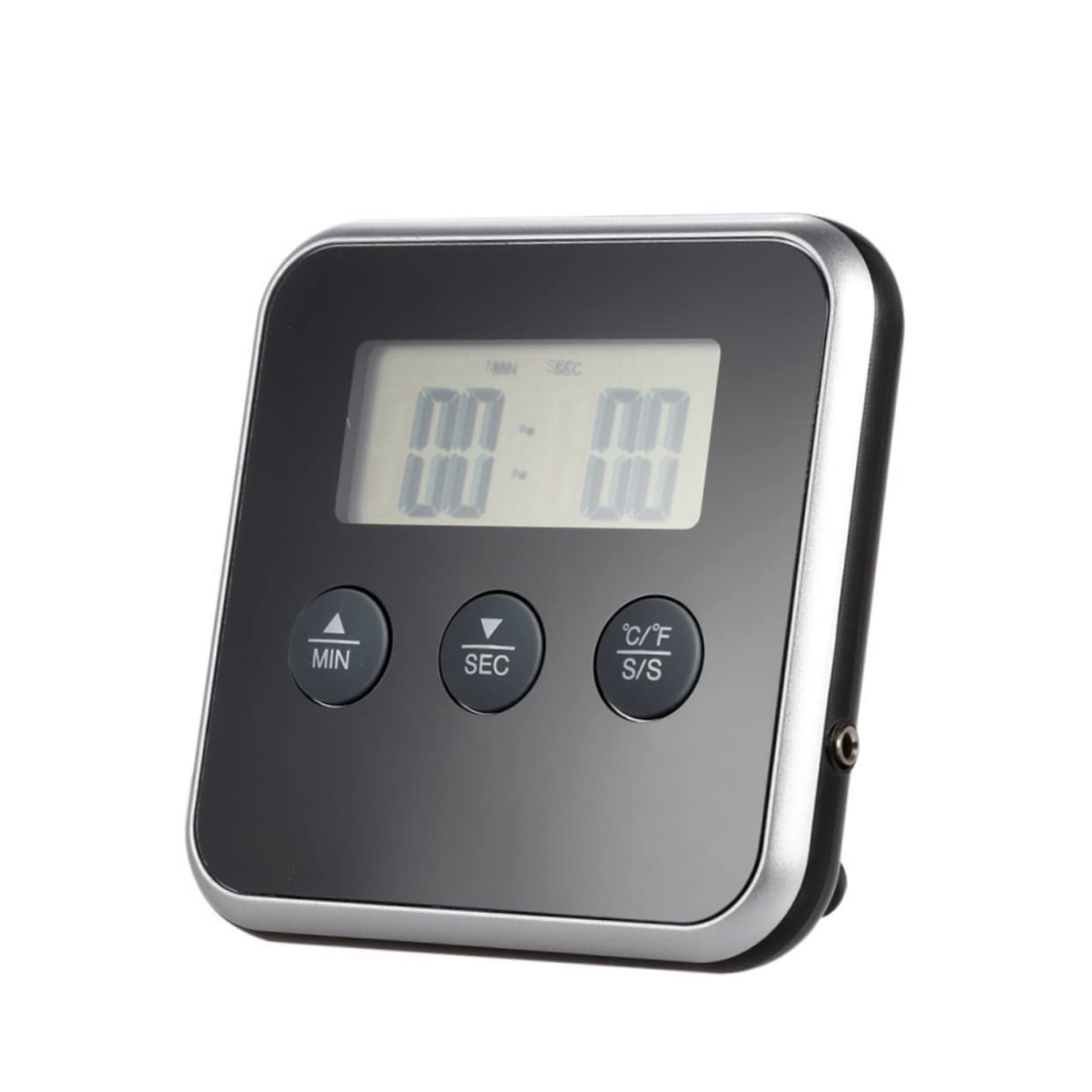 MAGICLULU 2pezzi Termometro Digitale Wireless Per Cucina e Bbq Timer Lcd Con Allerta Temperatura Strumento Di Cottura Senza Batteria Per Pesce e Pollame Precisione Professionale