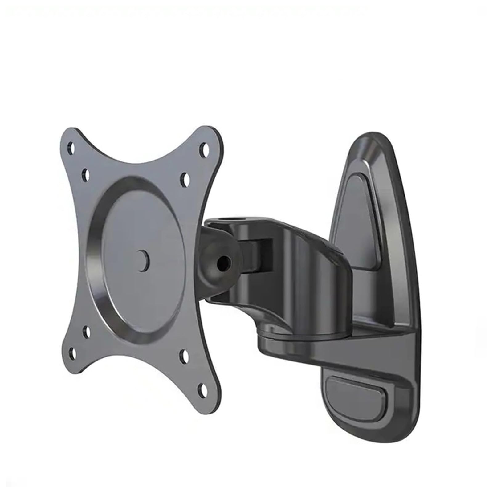 Soporte de pared de aluminio resistente para monitores de computadora de 17 27 pulgadas, 75 x 75 pulgadas, 100 x 100 mm, con potente brazo de observación de aluminio inclinable