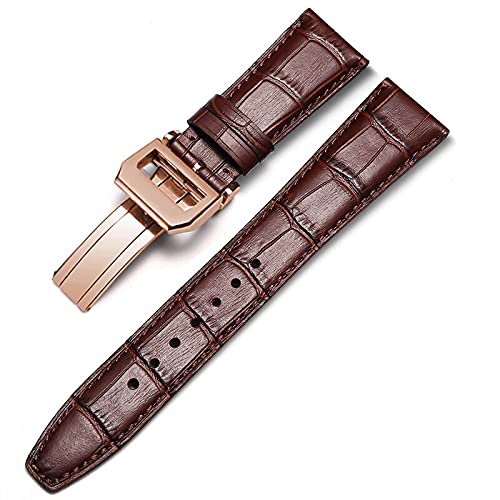 Bracelet de montre en cuir véritable pour remplacer un modèle usé