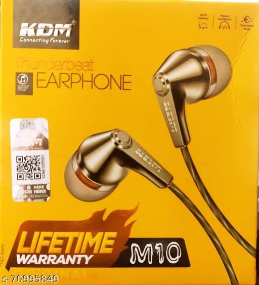 KDM M10 Earphone Wired Headset Amazon.in Electronics