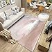 Dywan dywan sypialnia różowy szary biały akwarela zabarwienie projekt nowoczesny salon dziewczyna pokój bezpieczny i trwały bardzo duże poduszki podłogowe 120 x 160 cm