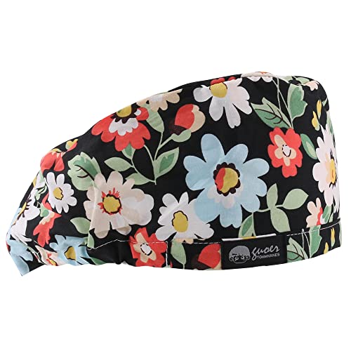 GUOER Scrub Cap for Women and Men's Scrub Hats Working Hat One Size Multi Color (23E05B)