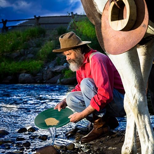 Gold Pan - Bandeja de tamiz de oro verde adicional
