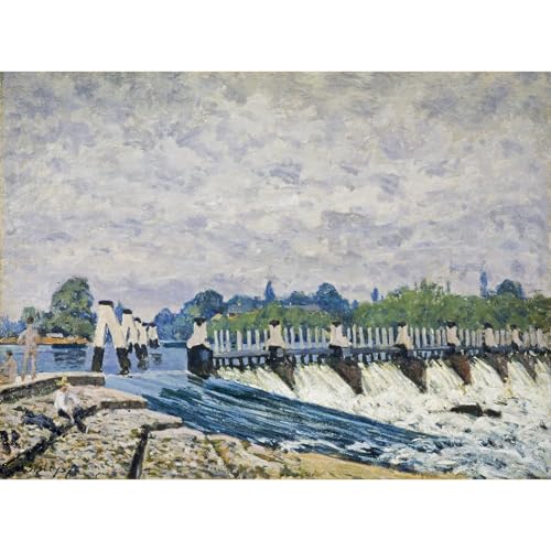 Impression giclée Sisley grand format pour habiller un mur vide