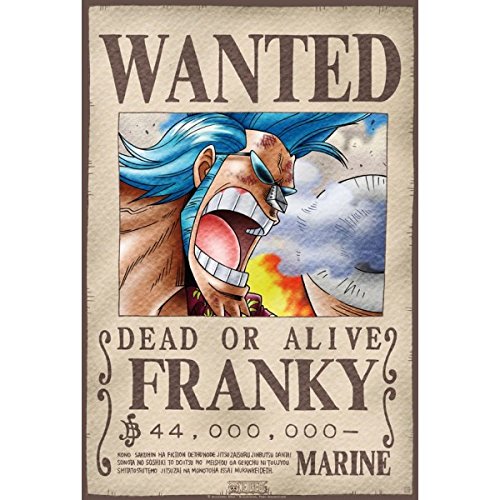 ABYstyle - Poster - One Piece Wanted Franky