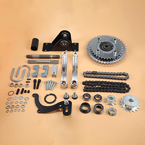NAVARME 66cc 80cc Complete Jack shaft kit for 2 stroke Engine motorized bicycle
