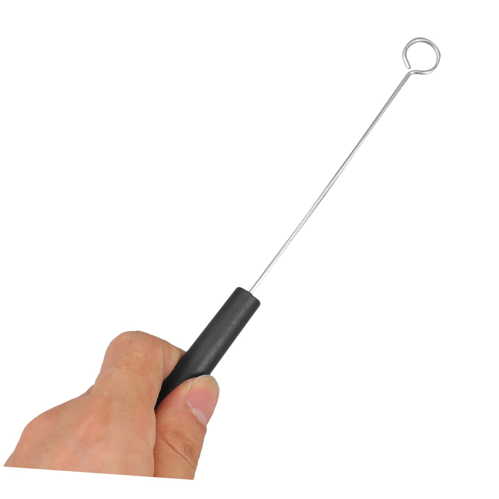 Sosoport 2sets Wide Kebob Skewers Forks Spiral and Round Tips Kitchen Gadget for Bbq 5pcs*2