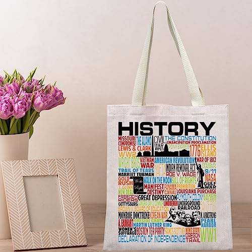 Bolso Tote de Lona para Maestra Divertido miniatura 6