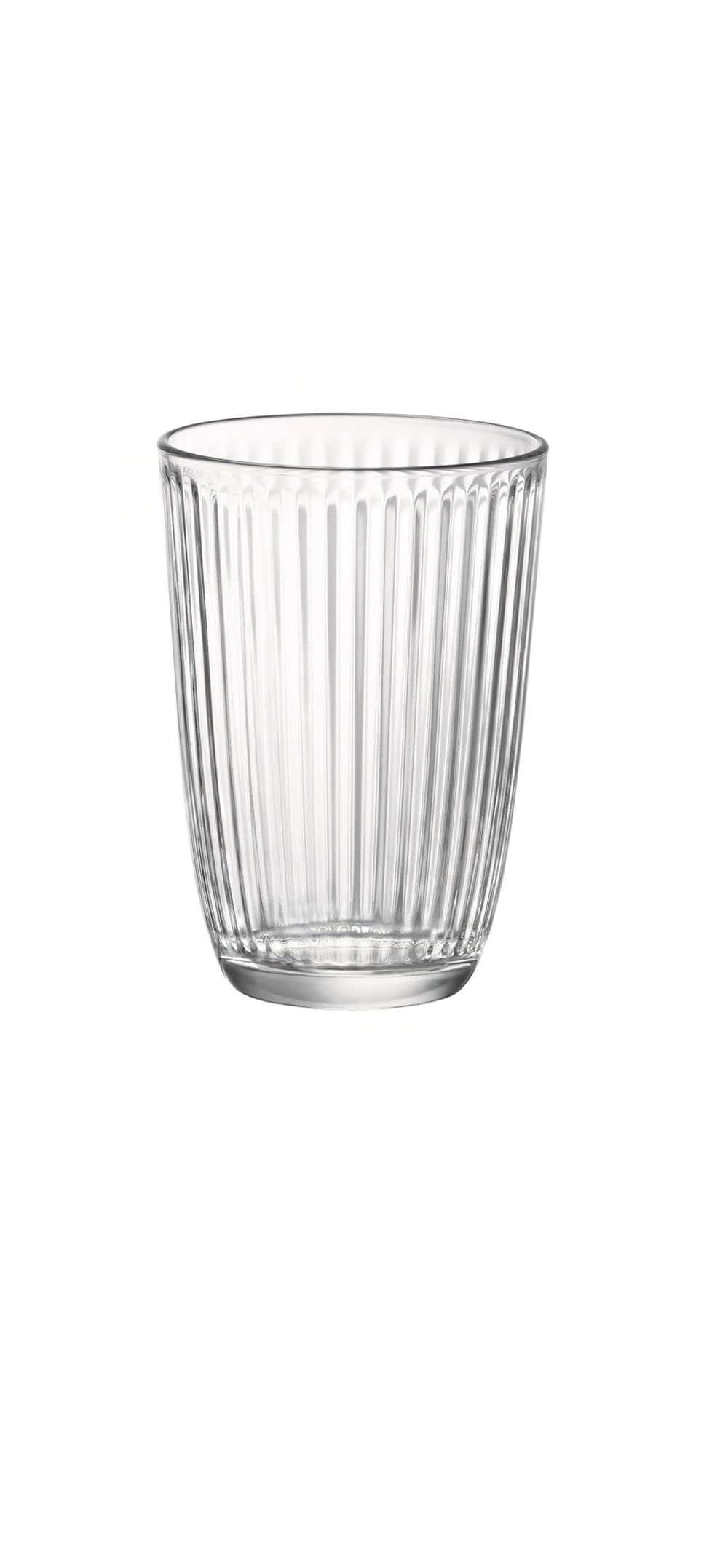 BORMIOLI ROCCO Pack of 6 Longdrink Line Mugs 39 cl, Transparent, 39 cl