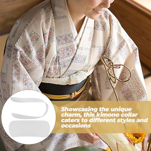1set Japanese Kimono Collar Belt Soft Neck Tie for Traditional Attire Elegant Design for Weddings Cosplay and Family Gatherings Luxurious Accessory4