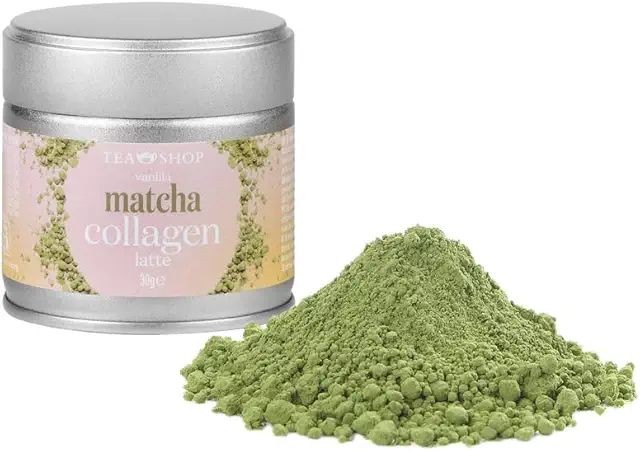 Matcha Collagen Latte - 30g Potente y Revitalizante