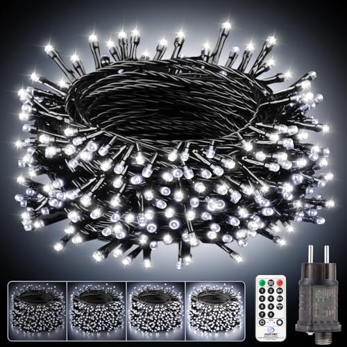 Light-Brightly Lichterkette Außen Innen Weihnachtsbaum Strom - 15m...