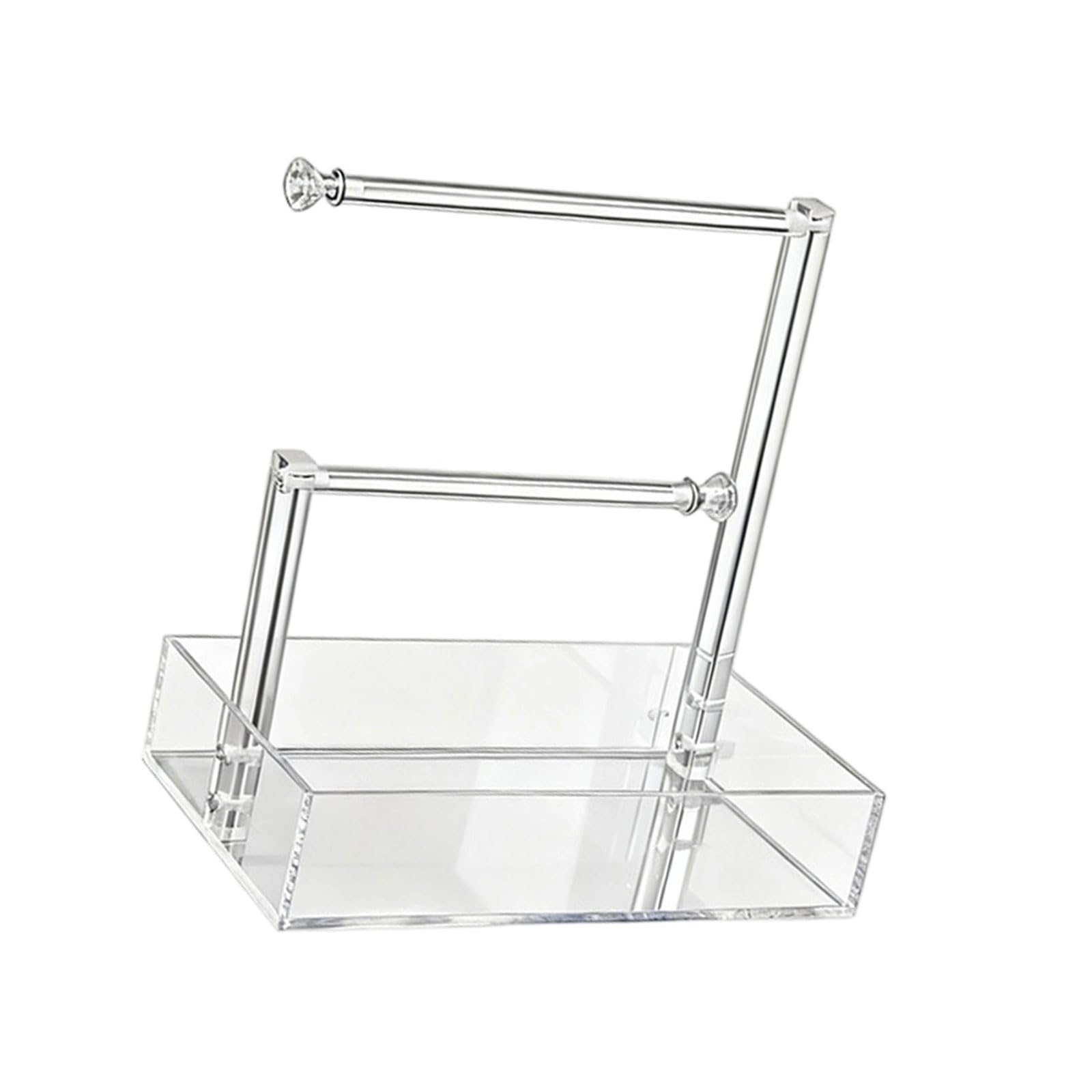 hogtnd Durable Acrylic Bracelet Organiser Box for Multiple Jewellery Items that Provides a Decorative, Practical Solution as a Gift Bracelet Storage Box
