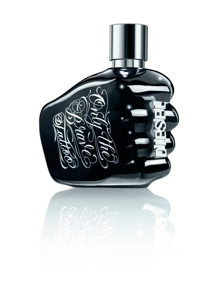 DieselOnly The Brave Tattoo, Eau de Toilette Aftershave, Perfume For Men, Woody Fragrance, 125ml