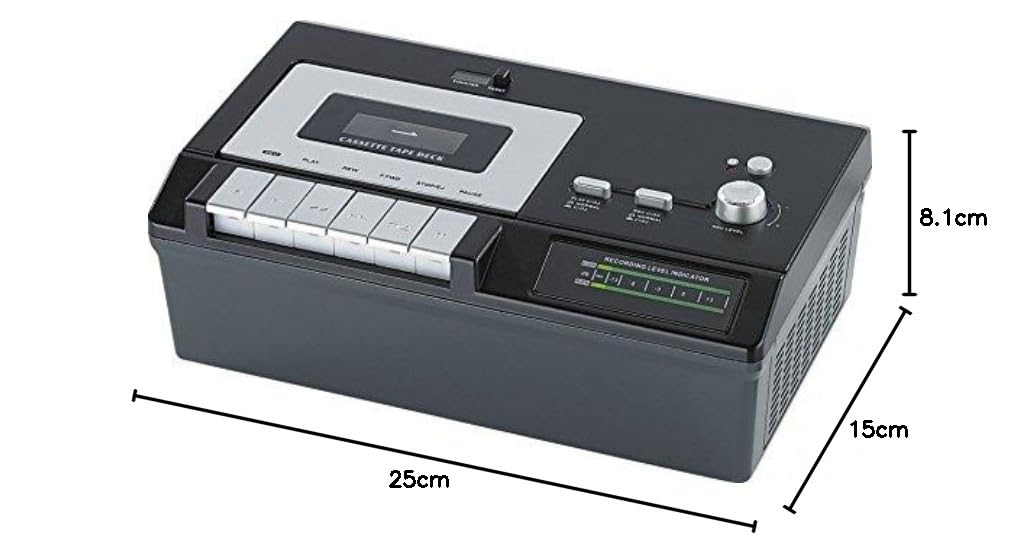 Lecteur Cassette avec encodeur USB UCR-2200 [Auvisio]