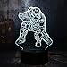 Produktbild Weihnachtsspielzeug Superheld 3D LED Nachtlicht Tischlampe Baby kreative Kinderspielzeug