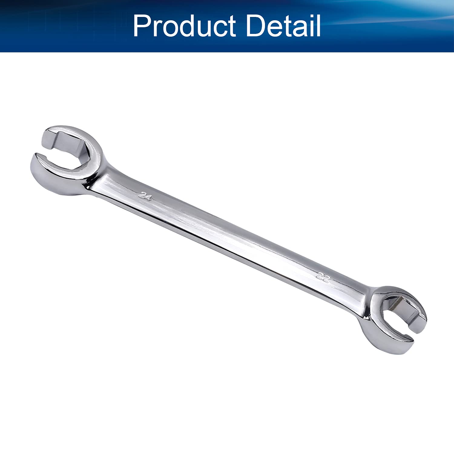 Amazon | Auniwaig 22mm x 24mm フレアナットレンチ (0.87インチ