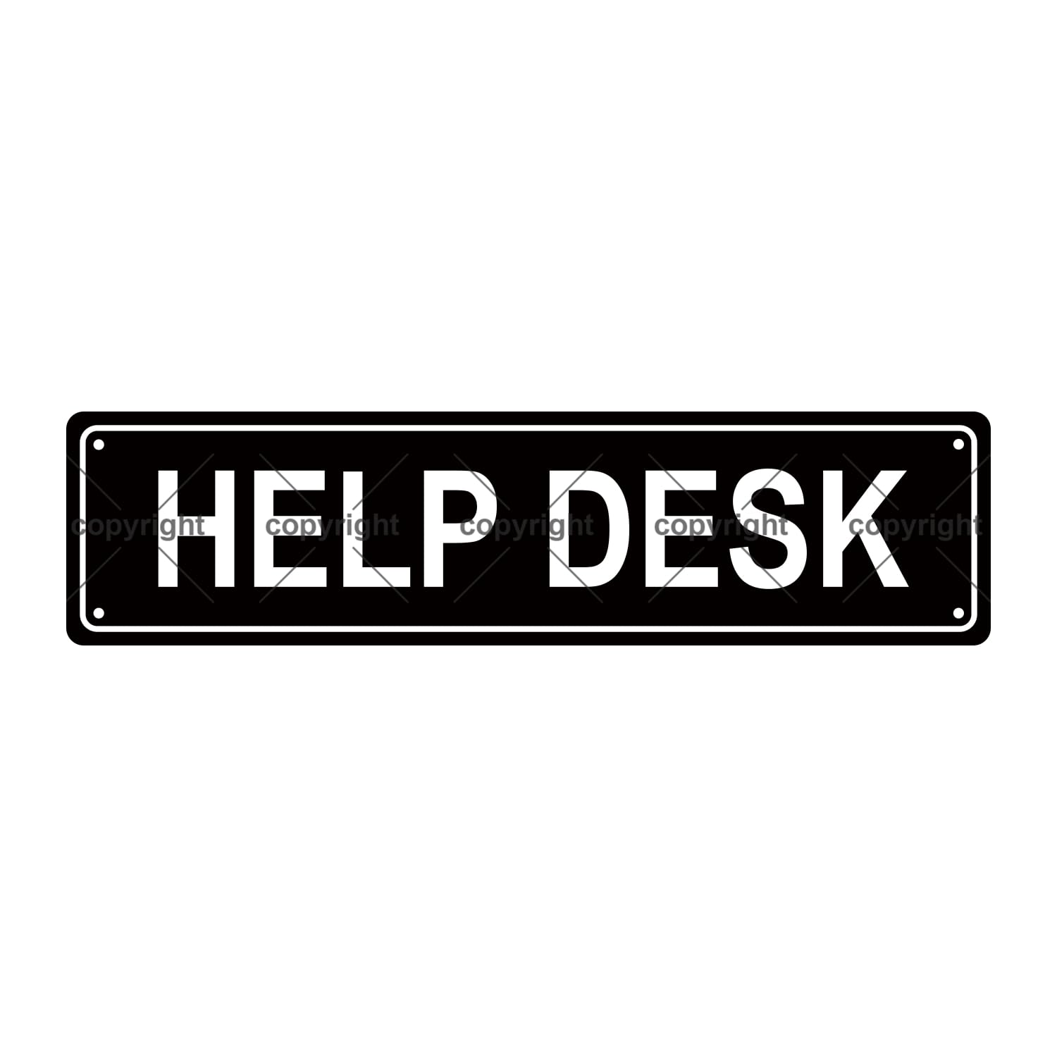 Help Desk Attention Metal Tin Street Sign Bar Cafe Garage Cave Home Room Wall Bathroom Farmhouse Garden Porch Patio Decor,4x16 Inch