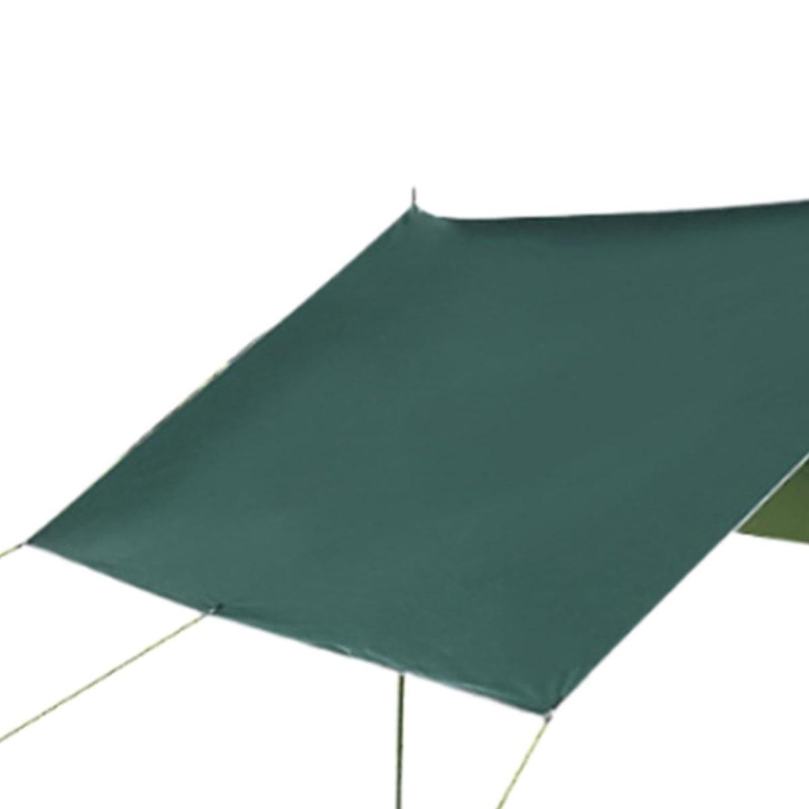 Vaveren Hammock Tarp Camping Canopy Square Premium Accessories Equipment Hammock Rainfly Set Waterproof Tent for Beach Travel Outdoor